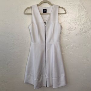 vince camuto full front zip dress